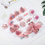 18pcs / Sets Baby Hair Accessories Girls Hairpin Hair Ring Boxed, TBD077045401A, TBD077045401B, TBD077045401C, TBD077045401D, TBD077045401E