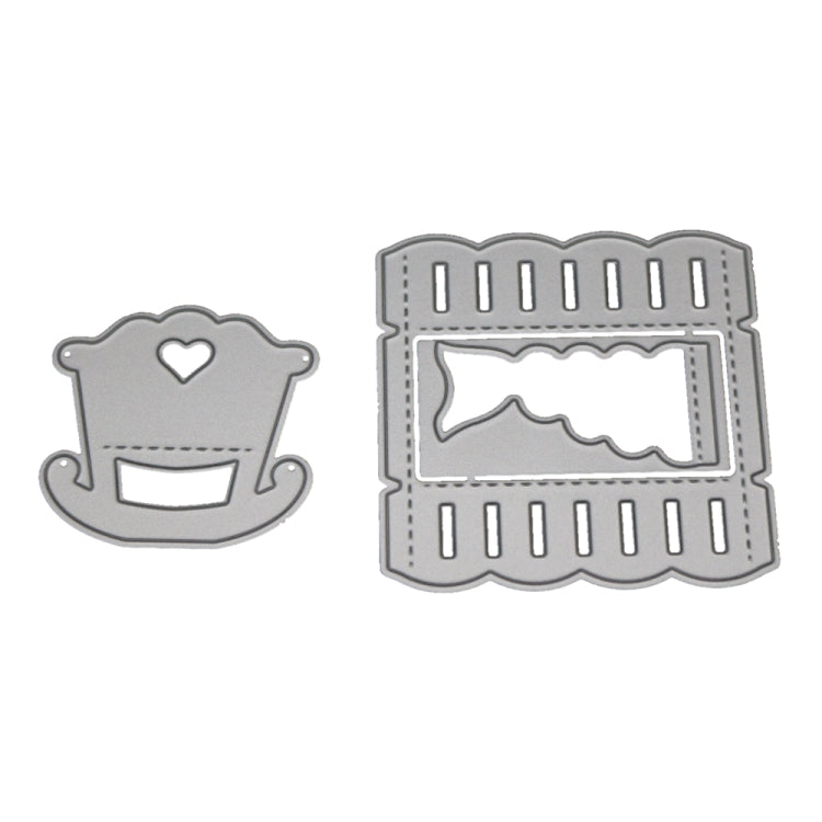 DIY Baby Cradle Carbon Steel Knife Model Children's Puzzle Paper Art Embossing, Baby Cradle  Shape