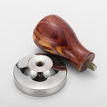 Stainless Steel Solid Wood Handle Integrated Coffee Powder, 57.5mm Red Sandalwood Handle, 58mm Red Sandalwood Handle, 57.5mm Oak Handle, 58mm Oak Handle, 57.5mm Rosewood Handle, 58mm Rosewood Handle, 57.5mm Stainless Steel Detachable Handle