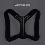 Adjustable Brace Support Belt Back Posture Corrector, M, L