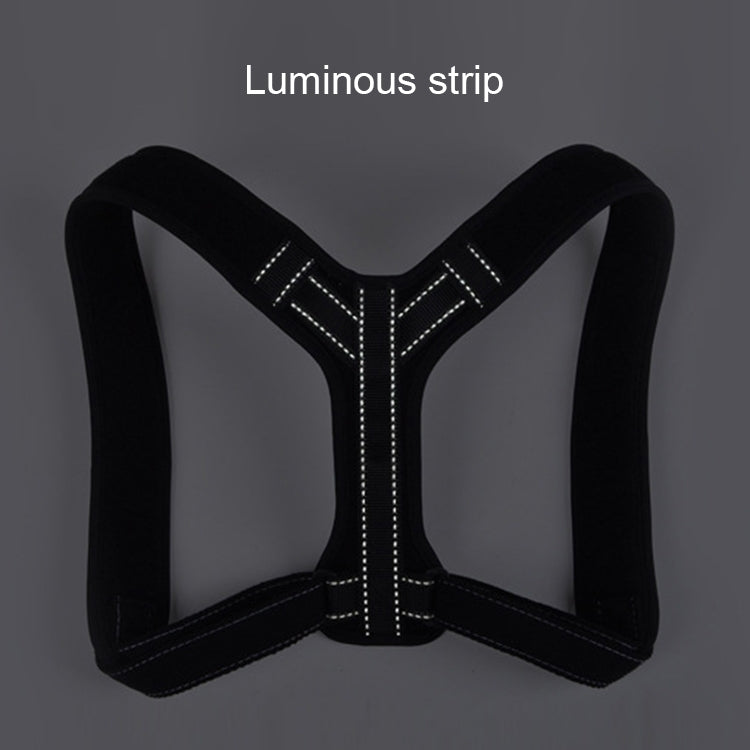 Adjustable Brace Support Belt Back Posture Corrector, M, L