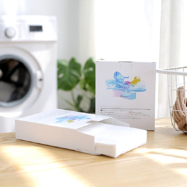 120 PCS / 5 Boxes Anti-cross-dye Color Absorption Film Clothes Shuffle Color Film, 5 Boxes