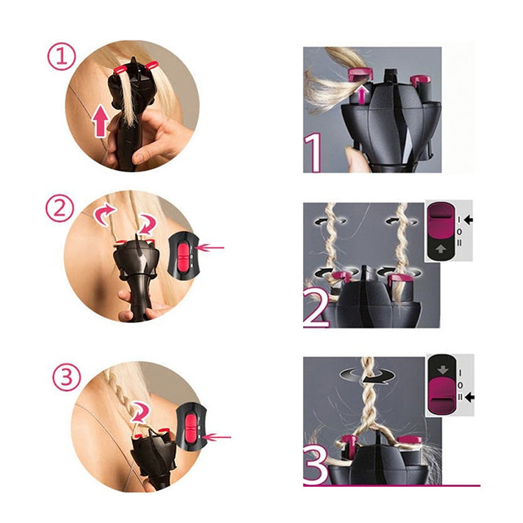 Profesional Fast Styling Smart Electric Braid Machine Twist Curling Iron