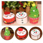 Christmas Creative Cake Towel Gift Washcloth Christmas Cute Towel Presents