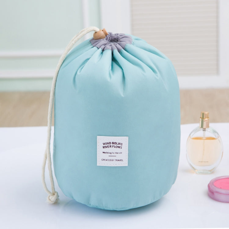 Kosmetiktasche mit großem Fassungsvermögen, Reise-Waschtasche, wasserdichte Aufbewahrungstasche für Outdoor-Aktivitäten, zylindrischer Waschbeutel