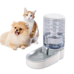 3.8L Grain Storage Bucket Cat Automatic Pet Feeder Water Dispenser, Drinking Fountain, Food Bowl