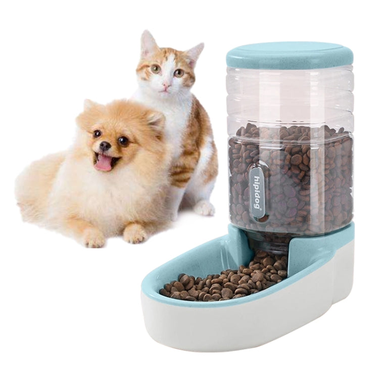 3.8L Grain Storage Bucket Cat Automatic Pet Feeder Water Dispenser, Drinking Fountain, Food Bowl