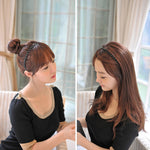 2pcs Unisex Simple Wavy Hair Head Hoop Band Sport Headband Hair accessories