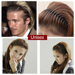 2pcs Unisex Simple Wavy Hair Head Hoop Band Sport Headband Hair accessories