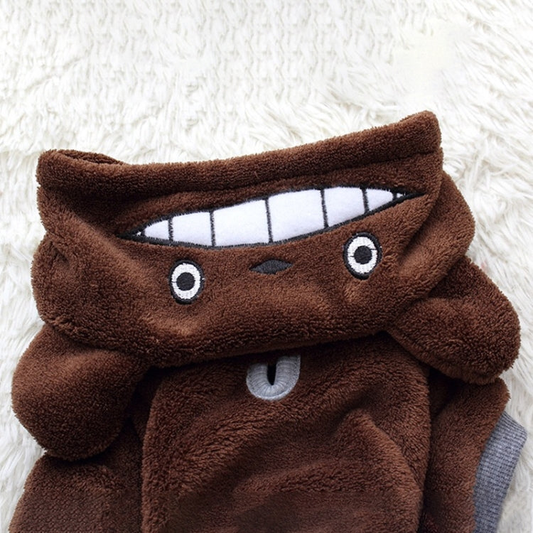 Haustierkostüm aus Korallenfleece, niedliches Chinchilla-Hundekostüm, warmer Mantel, XS, S, M, L, XL, 2XL