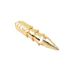 Vintage Punk Silver Cool Pointed Long Joint Ring, Gold, Bronze, Silver, Ancient Gold