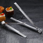 Stainless Steel Food Clip Bread Barbecue Clip Steak Buffet Clip, Size:9 inches, 9 inches, 12 inches
