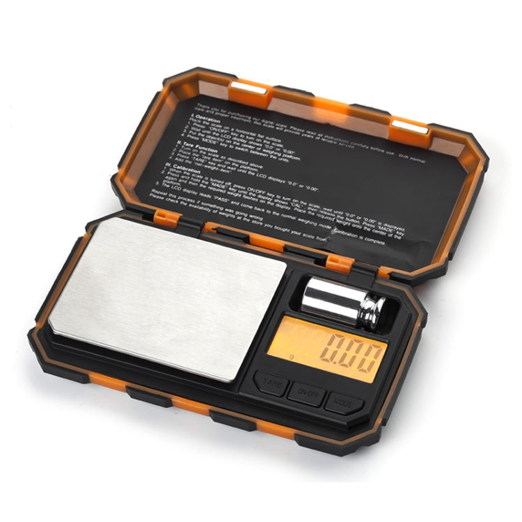 Mini Precision Digital Scales for Gold Sterling Silver Jewelry, English Version 200g/0.01g, English Version 50g/0.001g