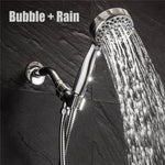 4 Inches Shower Head ABS Bathroom Bath Shower Water Saving High Pressure Round Shape Hand Shower, 4 Inches Shower Head