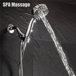 4 Inches Shower Head ABS Bathroom Bath Shower Water Saving High Pressure Round Shape Hand Shower, 4 Inches Shower Head