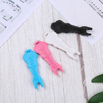 50 PCS Acoustic Guitar String Starter Pull Solid String Cone Guitar Change Tool