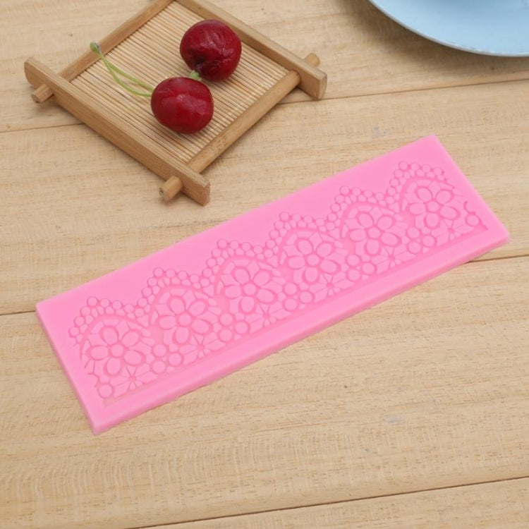 أدوات خبز DIY، قوالب سيليكون دانتيل لتزيين كعك الفوندان، أدوات تزيين محيطة، قالب شوكولاتة، قوالب سيليكون دانتيل
