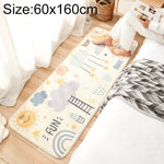 Cartoon Home Sofa Strip Rug Bedroom Bedside Lamb Cashmere Non-slip Mat, 40×120 cm, 60×160 cm, 60×180 cm