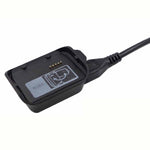 For Samsung Gear 2 R380 Charging Cradle Dock Charger with USB cable(Black)