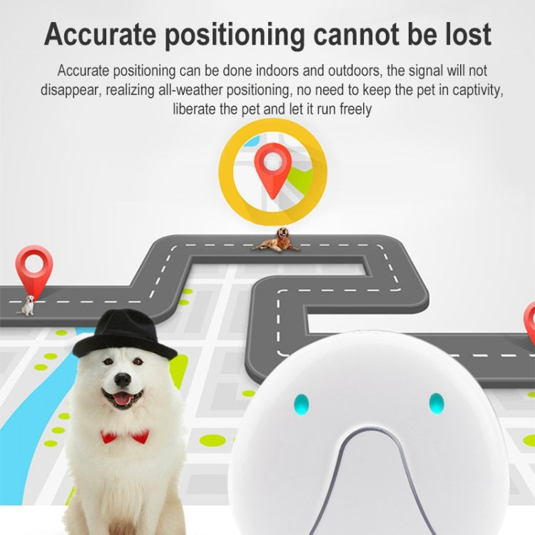 F9 Mini Pet Smart Wear GPS-Haustier-Locator mit WLAN-Ortung