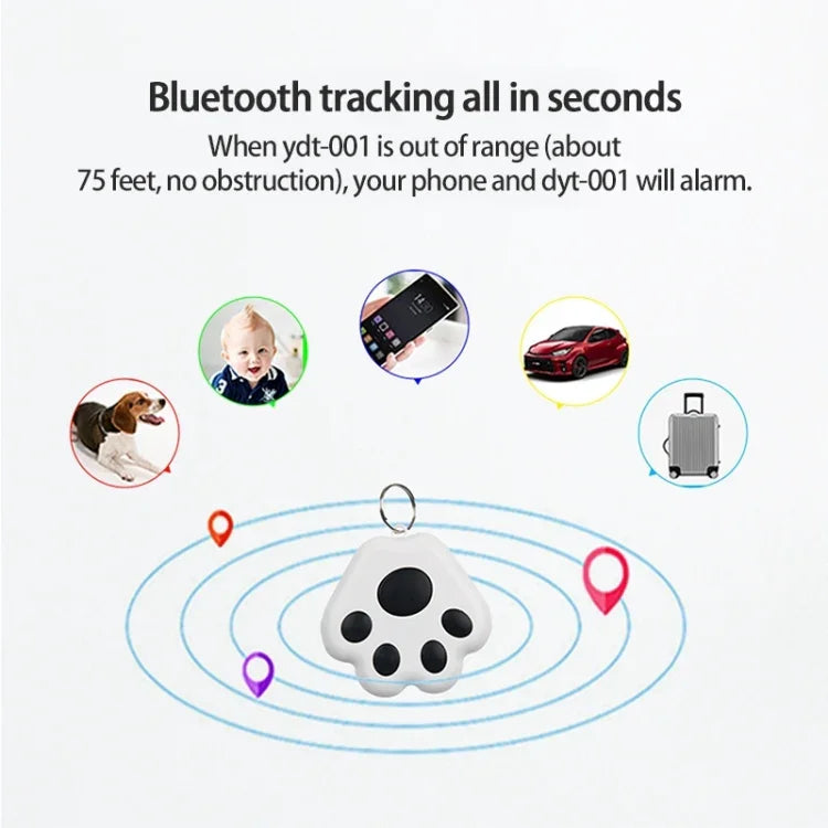 HYC09 Mini Pet Smart Wear GPS Pet Bluetooth Locator Tracker