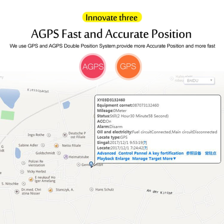 TK200 2G IP67 Waterproof GPS / GPRS / GSM Personal / Goods /  Pet / Bag Locator Pet Collar Real-time Tracking Device, TK200