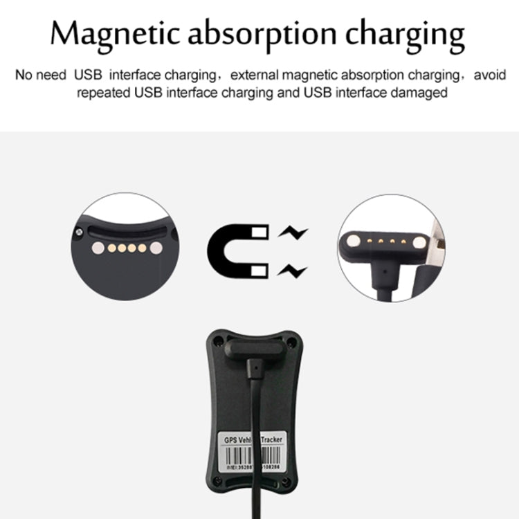 TK200 2G IP67 Waterproof GPS / GPRS / GSM Personal / Goods /  Pet / Bag Locator Pet Collar Real-time Tracking Device, TK200