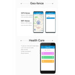 RF-V43 A Style IP67 Waterproof GPS + LBS + WiFi Pet Locator Pet Collar Tracking Device For Asia/Europe/Africa/Australia, RF-V43 A Style (Black), RF-V43 A Style (White)