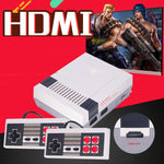 Retro Classic TV Mini HDMI HD Video Game Console, Built-in 600 Games, 600 Games(EU Plug), 600 Games(US Plug)
