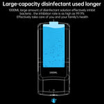 K9 Pro Handsfree Non-contact Body Light-sensitive Distance Sensor Thermometer + 1000ml Automatic Non-contact Liquid Soap Dispenser with Base Mount, K9 Pro