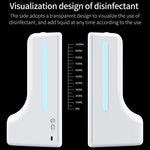 K9 Pro Handsfree Non-contact Body Light-sensitive Distance Sensor Thermometer + 1000ml Automatic Non-contact Liquid Soap Dispenser with Base Mount, K9 Pro