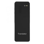 T9+ Portable WIFI Smart Voice Translator Smart Business Travel Real Time AI Translator Translation Machine 27 Languages Translator, T9+ Black