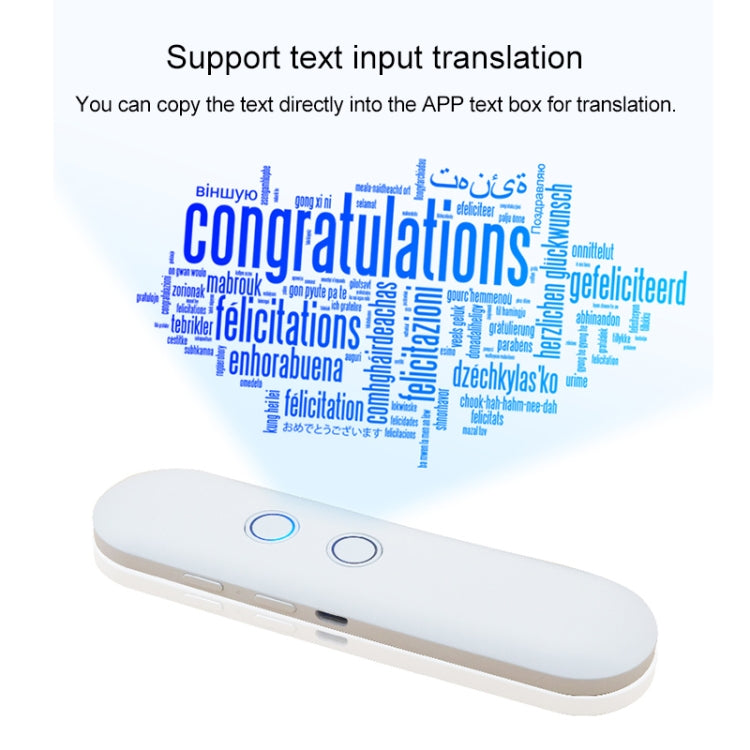 T4 Portable AI Smart Voice Translator Business Travel Real Time Translation Machine Support 42 Languages