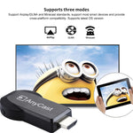 جهاز استقبال لاسلكي M2 Plus لعرض WiFi يدعم Airplay وMiracast وDLNA بدقة 1080P مع وصلة HDMI لتلفاز، متوافق مع iPhone وSamsung والهواتف الذكية الأخرى بنظام أندرويد، M2 Plus