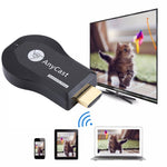 جهاز استقبال لاسلكي M9 Plus لعرض WiFi يدعم Airplay وMiracast وDLNA بدقة 1080P مع وصلة HDMI، M9 Plus