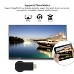 جهاز استقبال لاسلكي M9 Plus لعرض WiFi يدعم Airplay وMiracast وDLNA بدقة 1080P مع وصلة HDMI، M9 Plus