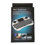 Support Language: Italy i8 Air Mouse Wireless Backlight Keyboard with Touchpad for Android TV Box & Smart TV & PC Tablet & Xbox360 & PS3 & HTPC/IPTV, Italy