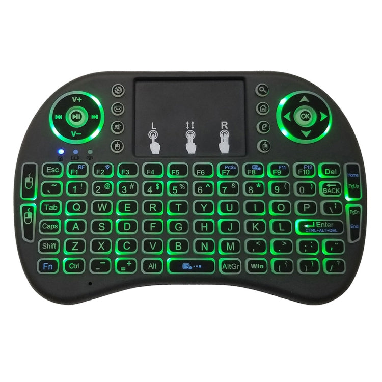 Support Language: English i8 Air Mouse Wireless Backlight Keyboard with Touchpad for Android TV Box & Smart TV & PC Tablet & Xbox360 & PS3 & HTPC/IPTV, English