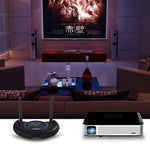 TX800 محول صوت بلوتوث 5.0 ألياف بصرية مستقبل ومرسل مع هوائيات مزدوجة وشاشة OLED