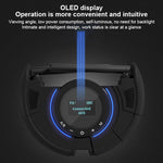 TX800 محول صوت بلوتوث 5.0 ألياف بصرية مستقبل ومرسل مع هوائيات مزدوجة وشاشة OLED