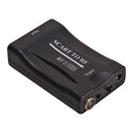 محول فيديو من SCART إلى RF، يدعم RF 67.25 ميجاهرتز، 61.25 ميجاهرتز، SCART إلى RF