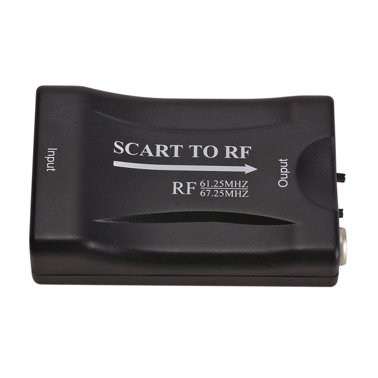 محول فيديو من SCART إلى RF، يدعم RF 67.25 ميجاهرتز، 61.25 ميجاهرتز، SCART إلى RF