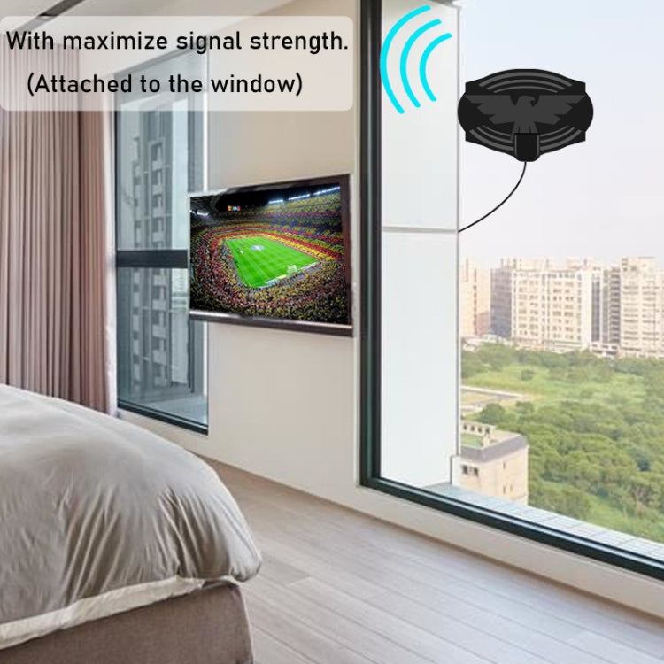 MYC-HDTV049 هوائي HDTV بدقة 4K بقوة 25dB، نطاق الاستقبال: 150 ميل، MYC-HDTV049
