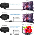 MYC-HDTV049 هوائي HDTV بدقة 4K بقوة 25dB، نطاق الاستقبال: 150 ميل، MYC-HDTV049