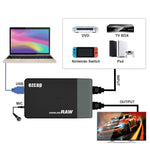 EZCAP 321 بطاقة التقاط فيديو ألعاب GameLink RAW USB 3.0 HD، EZCAP321