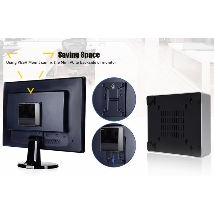 HYSTOU M3 Windows / Linux System Mini PC, Intel Core i7-10610U 4 Core 8 Threads up to 4.9GHz, Support M.2, 32GB RAM DDR4 + 1TB SSD, 32GB RAM 1TB SSD