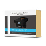 Z28 صندوق التقاط فيديو وصوت HDMI أنثى + ميكروفون + خط إدخال إلى HDMI أنثى USB 3.0، Z28