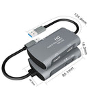 Z30 صندوق التقاط فيديو وصوت HDMI أنثى + ميكروفون إلى HDMI أنثى + صوت + USB 2.0، Z30