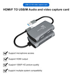 Z30 صندوق التقاط فيديو وصوت HDMI أنثى + ميكروفون إلى HDMI أنثى + صوت + USB 2.0، Z30