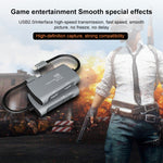 Z30A صندوق التقاط فيديو وصوت HDMI أنثى + ميكروفون إلى HDMI أنثى + صوت + USB-C / نوع-C، Z30A